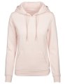 Dames Hoodie Heavy Build Your Brand BY026 pink
